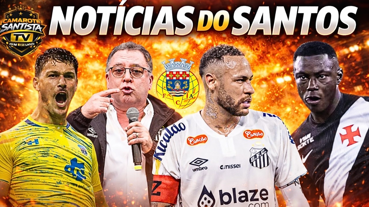 SANTOS PAGA TRANSFERBAN! NEYMAR CONTRA O TEMPO, NOVO MASTER E A DECISÃO CONTRA O VASCO!