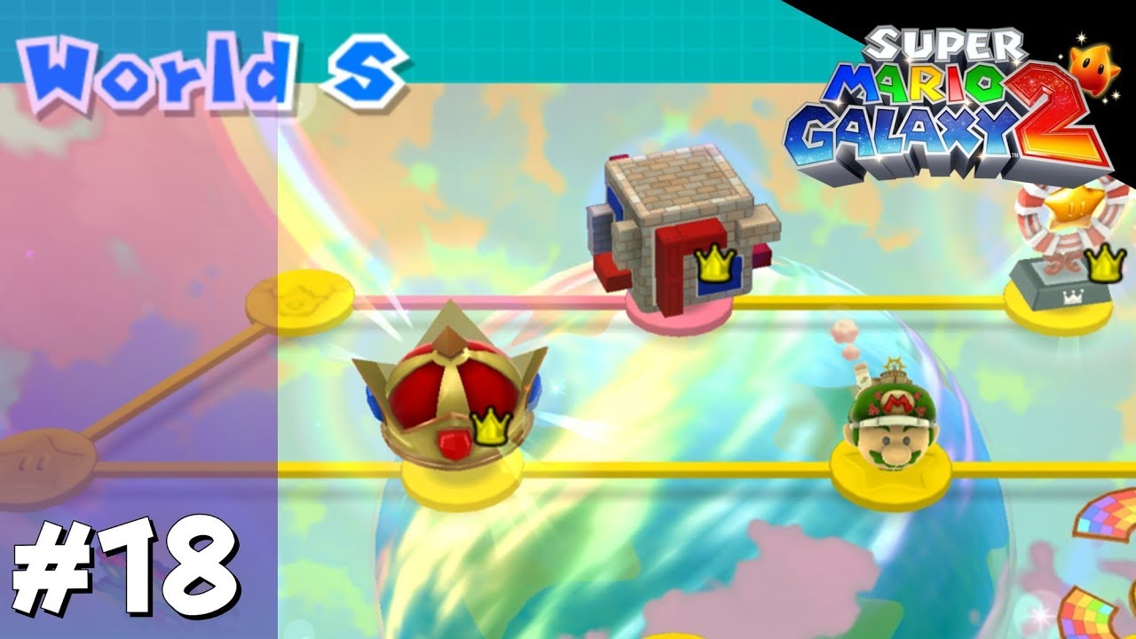 WORLD S - THE SPECIAL WORLD | Super Mario Galaxy 2 Part 18 (FINALE ...