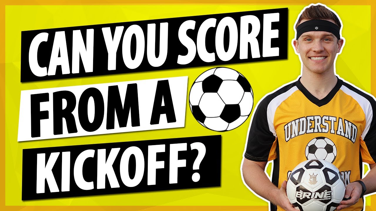 Soccer Goal from Kick Off