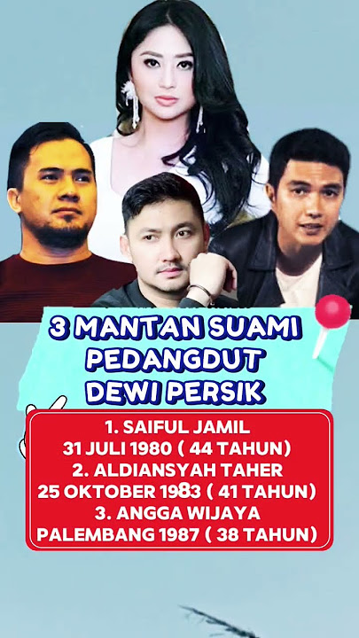 Inilah 3 Mantan Suami Dewi Persik #shorts #celebrity #faktamenarik