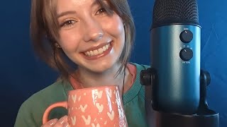 ASMR |  Soft Spoken Q&A💤✨ (rambling, hand sounds, fabric sounds) screenshot 1