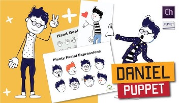 Daniel Puppet for Adobe Character Animator
