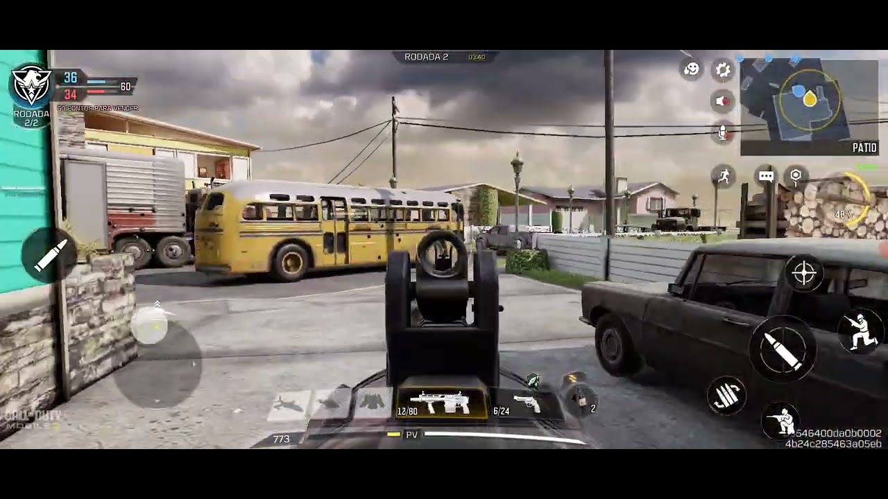 Call off Duty no celular multiplayer 