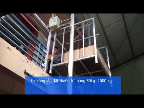 Video Thang tải hàng hóa đơn giản, giá rẻ - Tời hàng nhanh... - youtube