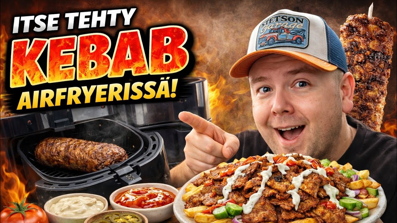 Tehdään Kebabia Itse Airfryerissä!