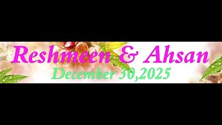 Reshmeen & Ahsan
