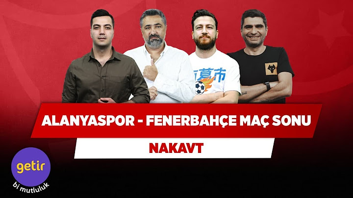 Alanyaspor - Fenerbahçe Maç Sonu Canlı | Yağız S. & Serdar Ali & Uğur K. & Ilgaz Çınar | Nakavt