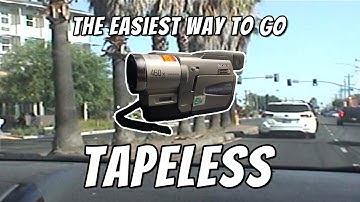 Making a Sony Handycam Camcorder Tapeless