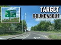 Target Roundabout All Four Exits via Southall Test Centre