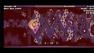 This level is so HARD bru🤧 #geometrydash #hard 
