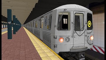 OpenBVE [RP Multiplayer]: NYC Subway R46 Q from 96 St to Coney Island via Whitehall St