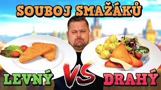 SOUBOJ ČTYŘ RESTAURACÍ! Nejlevnější nebo nejdražší SMAŽÁK? Který byl lepší?