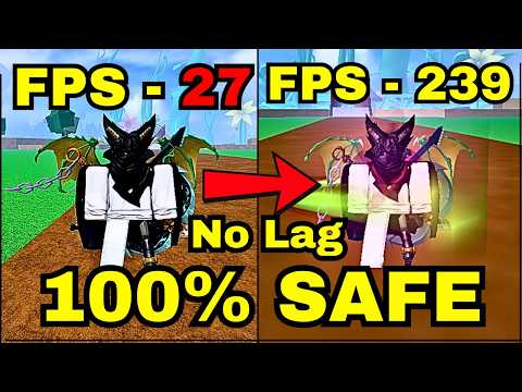 How I Got Smooth FPS in Blox Fruits Using FastFlags ✅😍 | *GUIDE*