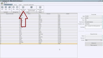 SOCIOGRAM 5.0 - 02 EN Entering respondents
