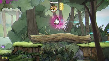 Cuphead Accorn Maker skipping at Forest Follies