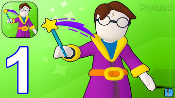 Magic School - Gameplay Walkthrough Part 1 Tutorial First Floor Room iOS,Android Gameplay