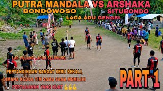 A PRESTIGE MATCH TOOK PLACE BETWEEN PUTRA MANDALA VS ARSHAKA IN THE PUJANG LAPUK SELIWUNG BOX