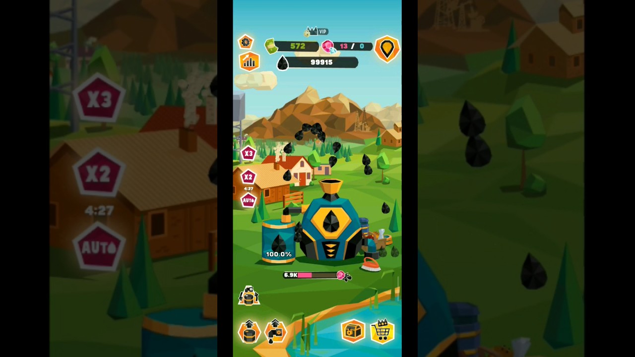 Crossing 100k Oil Drops (Oil Tycoon Gameplay) 