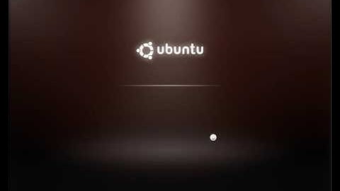 Ubuntu 9.10 login screen
