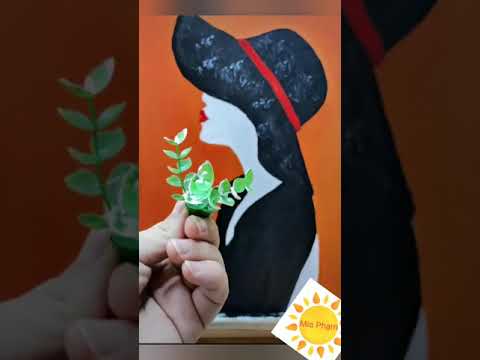 Tự Vẽ Tranh treo tường sang chảnh!!!!!