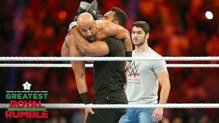 Saudi Arabian WWE prospects take out the Daivari brothers: Greatest Royal Rumble (WWE Network) Resimi