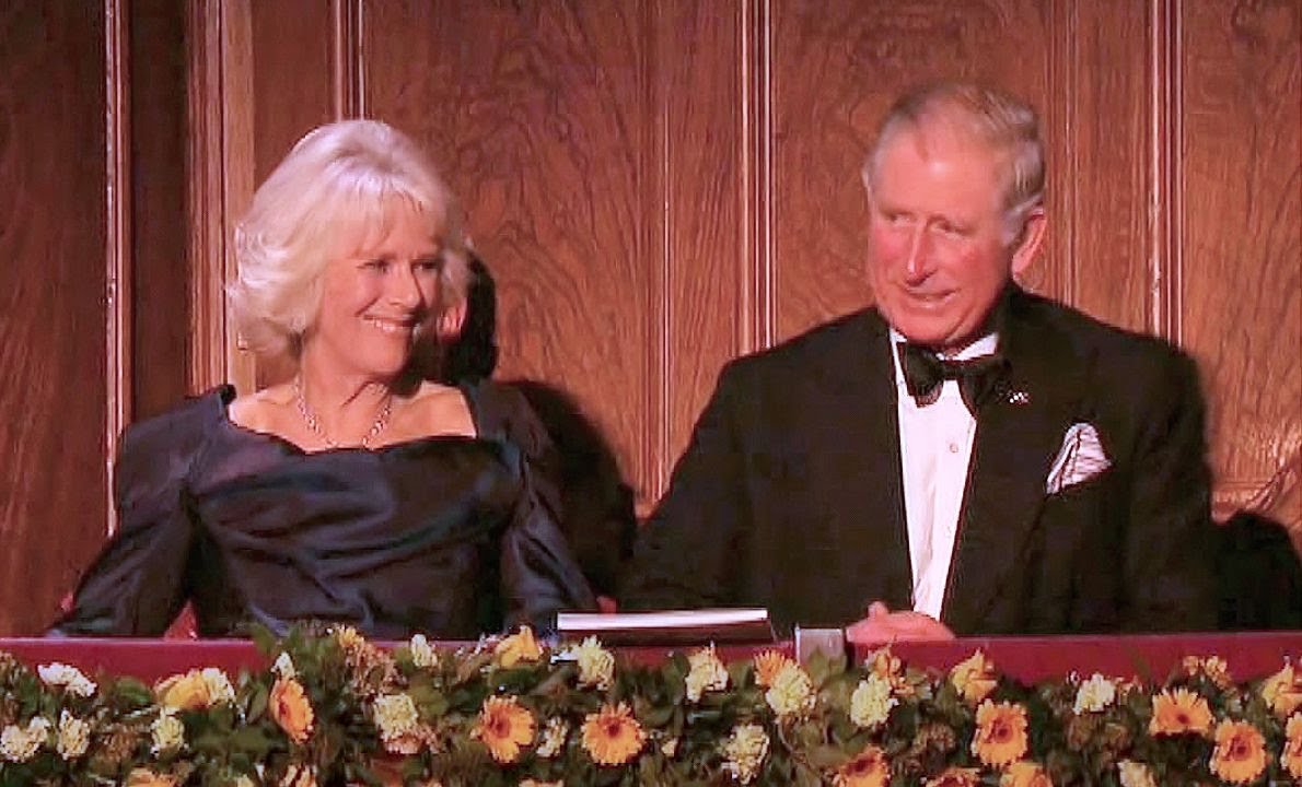 Arrival of Prince Charles.