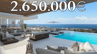 NEW! WOW SEA Views Villas Lift【2.650.000€】15 min Marbella