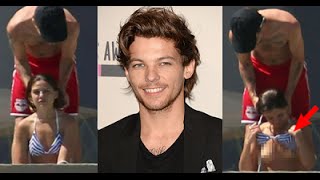 These Are Really Disturbing One Direction Louis Tomlinson Took Off His GF s Bikini