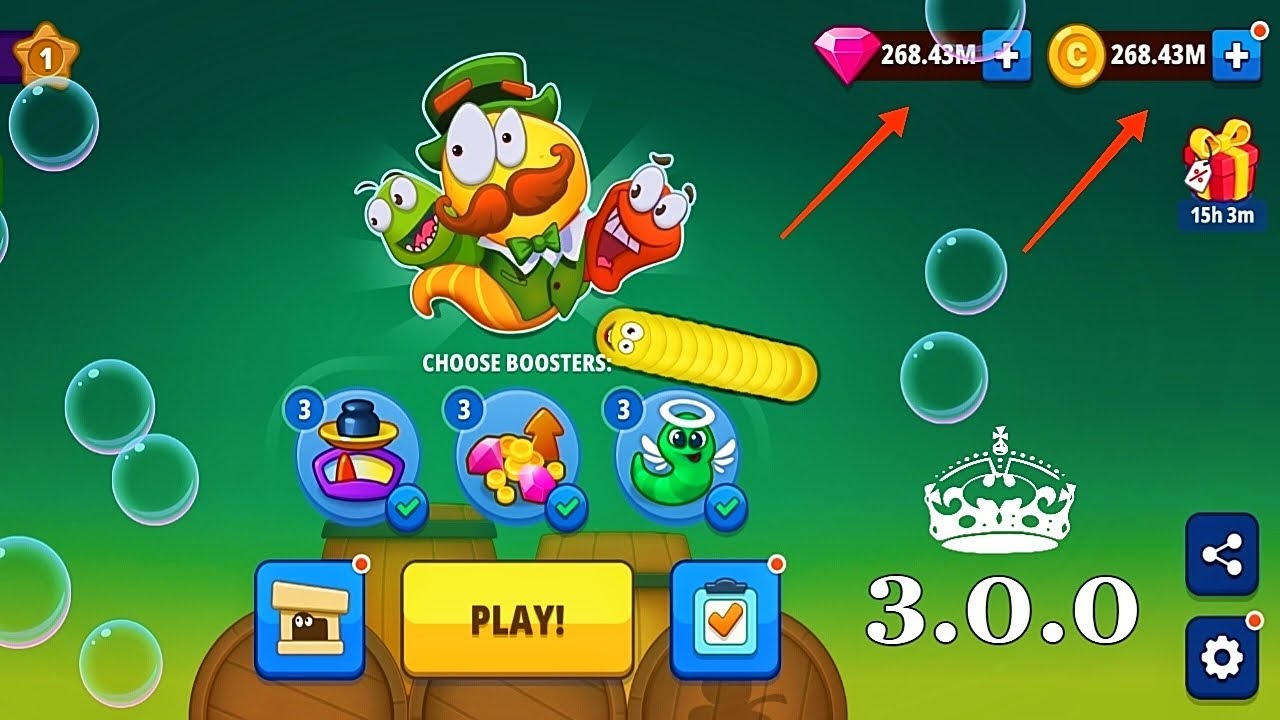 Worm Hunt - Battle Arena 3.0.0 Gameplay - MOD APK (2023) 🔥