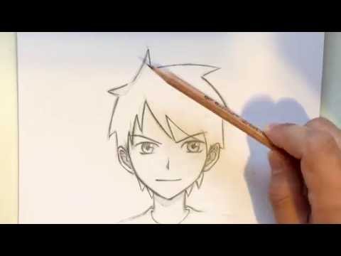 How To Draw Anime Boy Hair Slow Narrated Tutorial No Timelapse