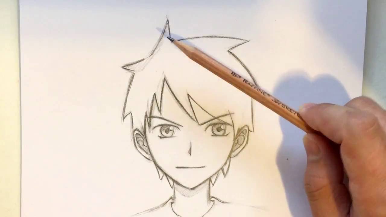 Featured image of post How To Draw Anime Hair Boy Easy Step By Step - Anime hair is pretty easy to draw compared to real structured hair illustrations so only a little bit of training is needed with impressive results.