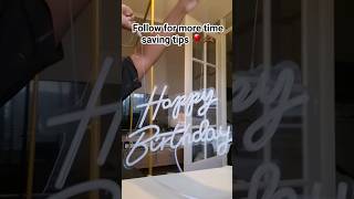 Neon sign time saving tips for your next set up #event #foryou #foryoupage #balloon #decor #neon Neon sign time saving tips for your next set up #event #foryou #foryoupage #balloon #decor #neon