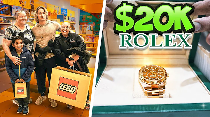 Surprising My Dad With A Rolex | Giving Back For C...