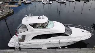 IMPRESSIVE is one would to description the condition and upgrades on the 2001 SEA RAY 54!
