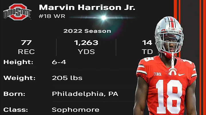 Ohio State WR Marvin Harrison Jr Highlights 💯🔥