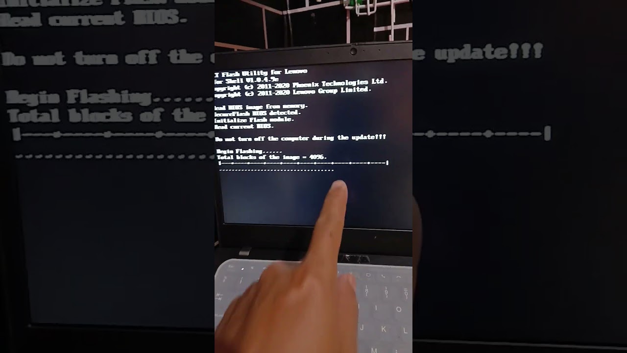 Proses Update Bios Lenovo