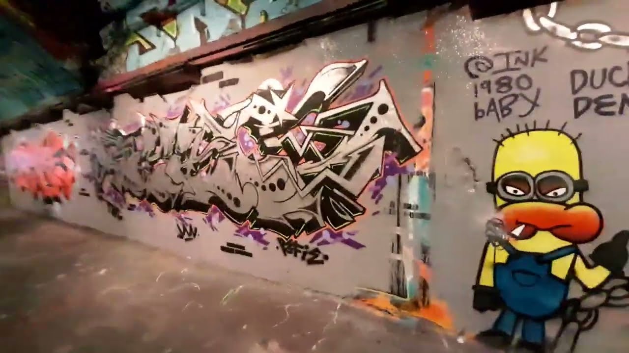 Leake Street Graffiti Tunnel check this out