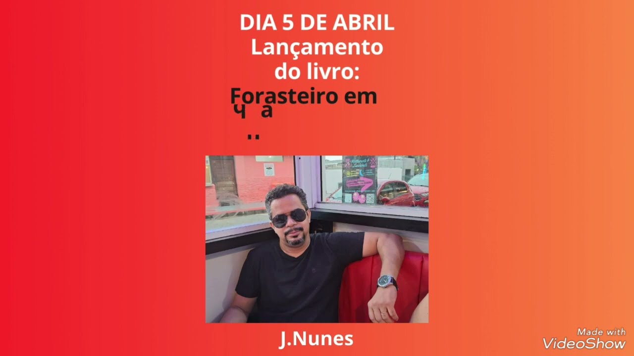 Livro: Forasteiro em qualquer lugar - J. Nunes