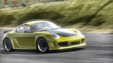 Porsche Cayman S - Ebisu Circuit West (Need For Speed Shift)