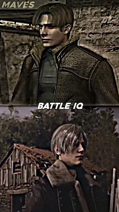 Leon S Kennedy (Original) Vs Leon S Kennedy (Remake) | Battle #shorts