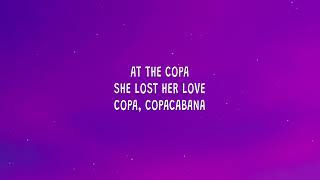 Barry Manilow - Her name was Lola (Copacabana) (Lyrics)
