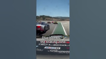 Incredible move by Parker Thompson in the #12 Vasser Sullivan Racing Lexus RC F GT3 at Laguna Seca