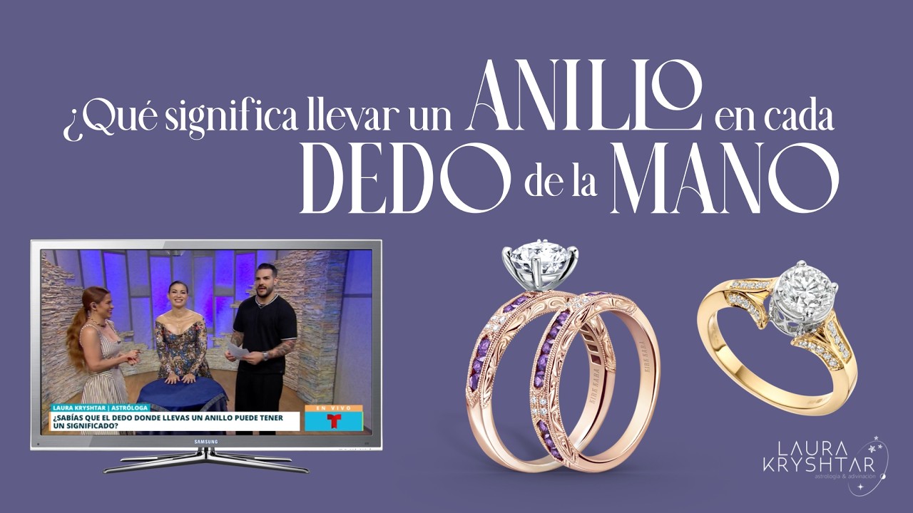 ¿Sabías que el dedo donde llevas un anillo puede tener un significado?