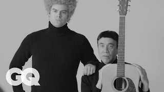 Fred Armisen and Bill Hader Tell the Very True History of Simon and Garfunkel | GQ screenshot 2