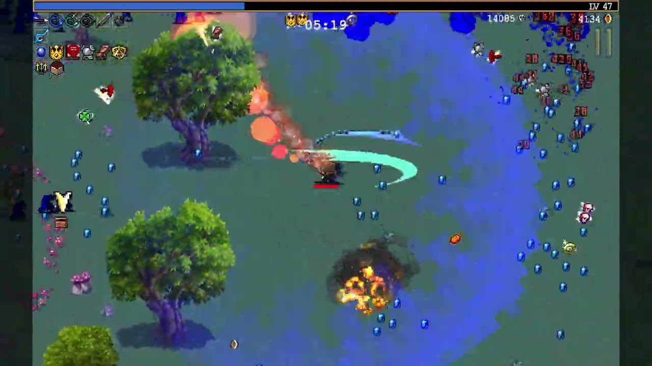 Vampire Survivors: Keitha Muort vs Lake Foscari (full run)