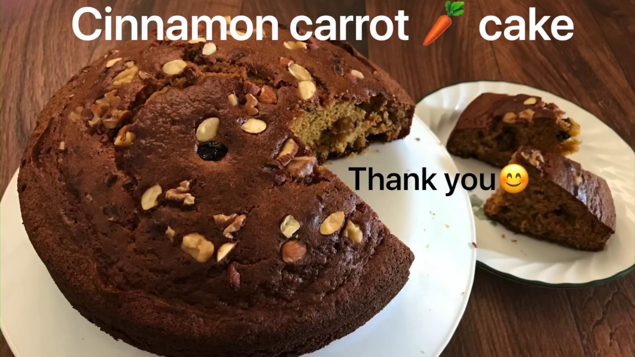 Carrot cinnamon cake Carrot cake recipe Cinnamon Carrot Cake YouTube