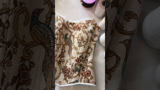 Шью авторские корсеты и пижамы🪡 Мой первый сшитый корсет на свадьбу для заказчицы😍 #shorts #sewing