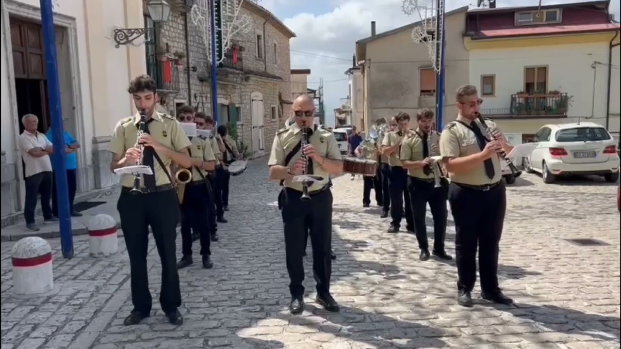 M.Mangani Candelara marcia militare Orchestra Di Fiati G.Verdi Città Di Montesarchio