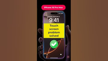 iPhone 16 Pro Max touch issue  solved ✅ #iphone16promax #iphone16pro #iphonescreen