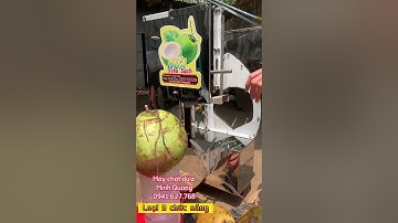 MÁY CHẶT DỪA 3 CHỨC NĂNG.ĐỤC LỖ LẤY NƯỚC CHẶT ĐẦU CHẶT ĐÔI TRÁI DỪA/0941.627.768